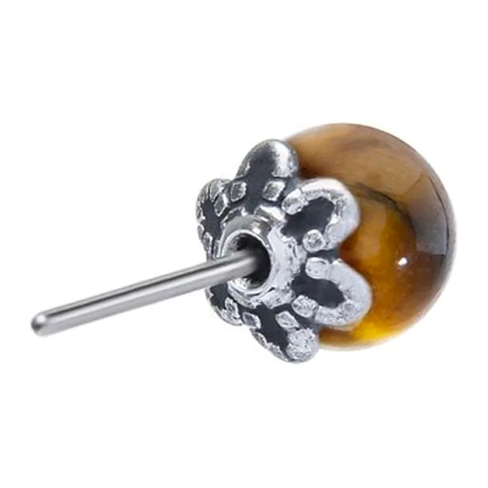 Orecchino Marlù lobo sfera — foto 2