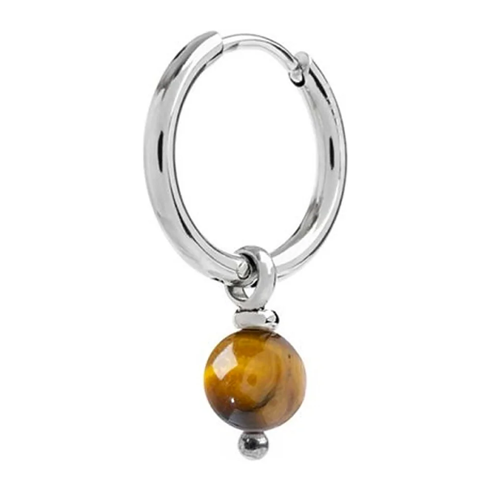Orecchino Marlù cerchio 16mm con sfera pendente