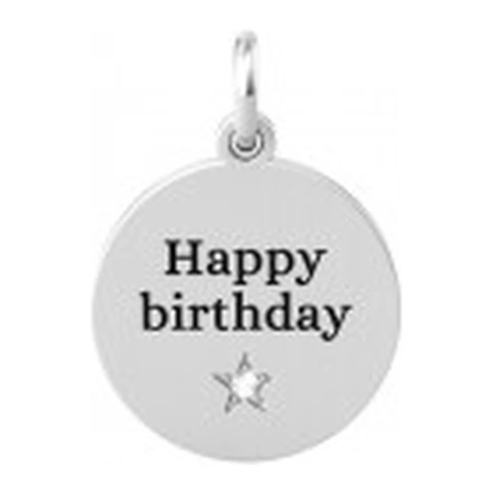 Charm Kidult Moments compleanno tondo 17mm