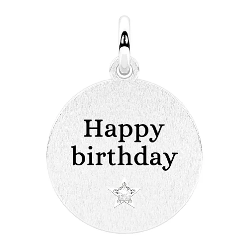 Charm Kidult Moments compleanno tondo 17mm