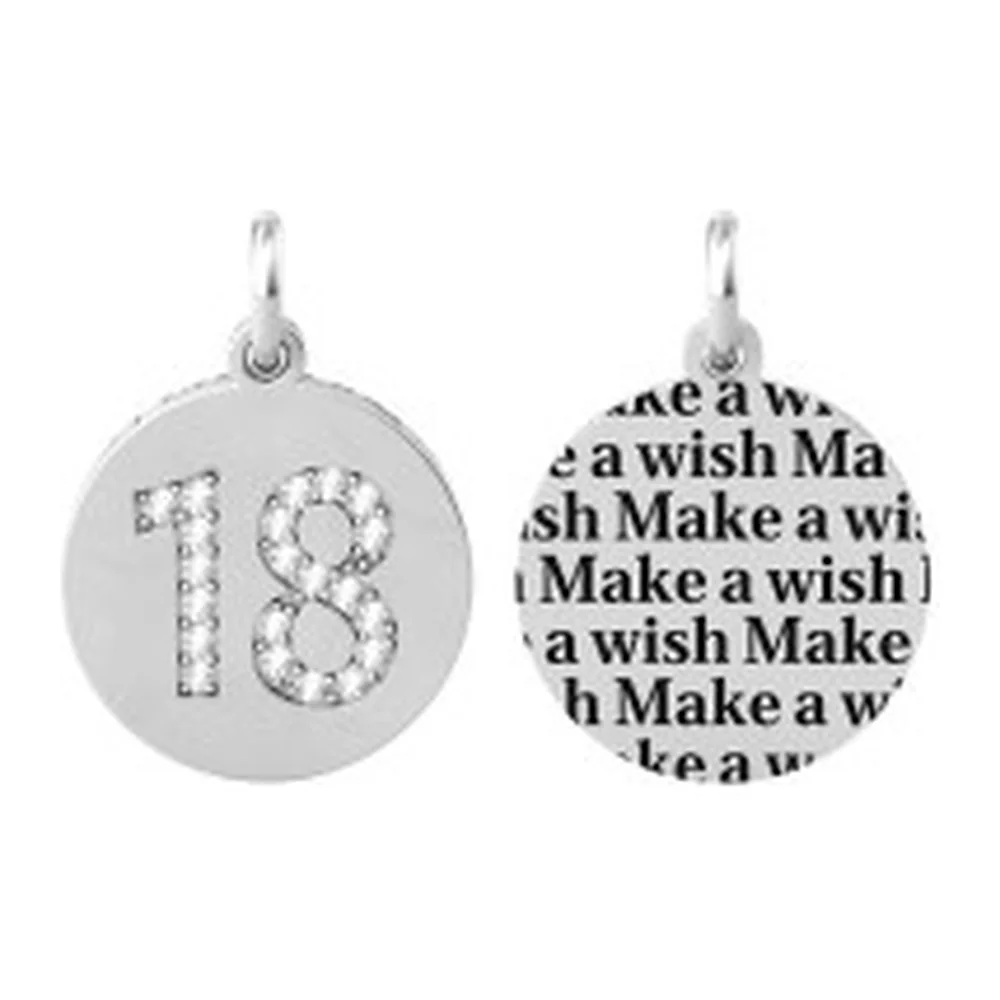 Charm Kidult Moments compleanno tondo 17mm