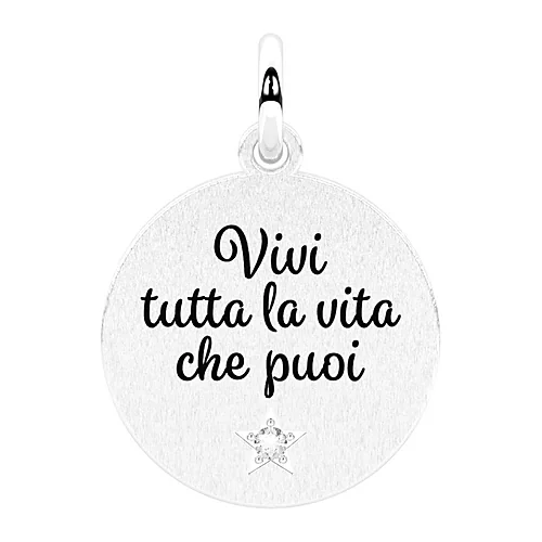 Charm Kidult Philosophy tondo 15mm