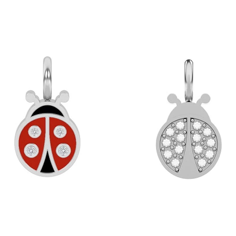 Charm Kidult Symbols coccinella 11mm — foto 3