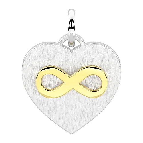 Charm Kidult Symbols infinito cuore 15mm