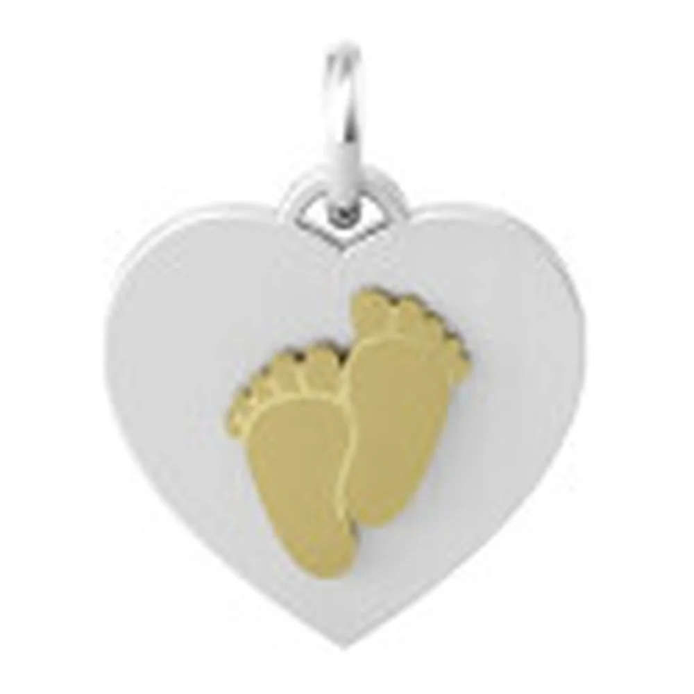 Charm Kidult Moments famiglia cuore 15mm