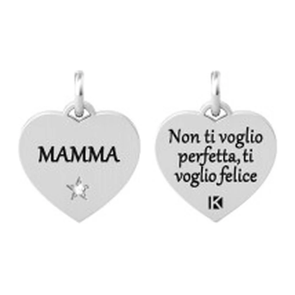 Charm Kidult Family mamma cuore 15mm