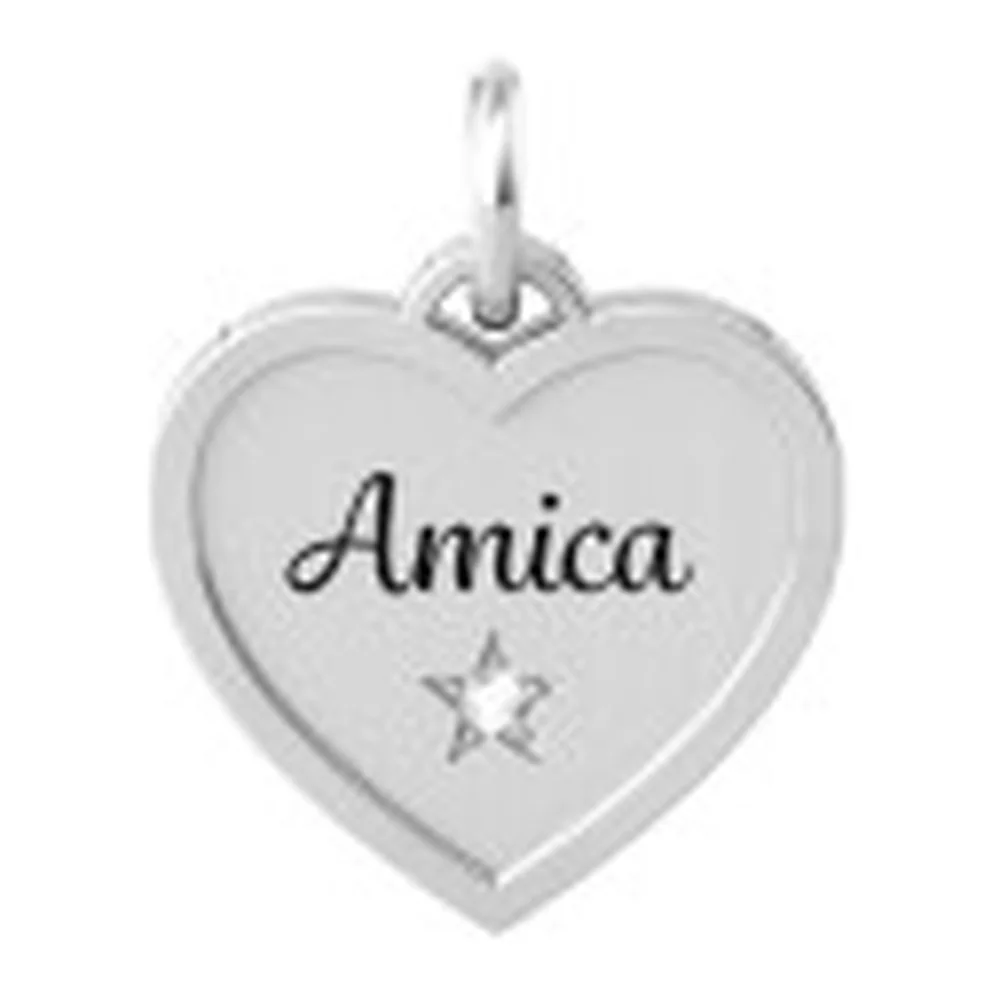Charm Kidult Friendship cuore 15mm