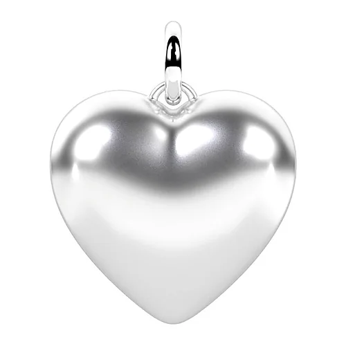 Charm Kidult Symbols cuore 14mm bombato