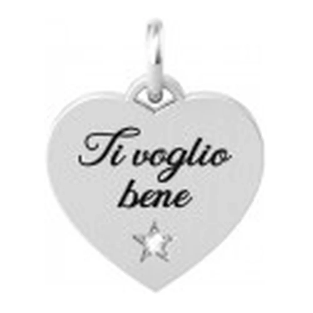 Charm Kidult Love cuore 15mm