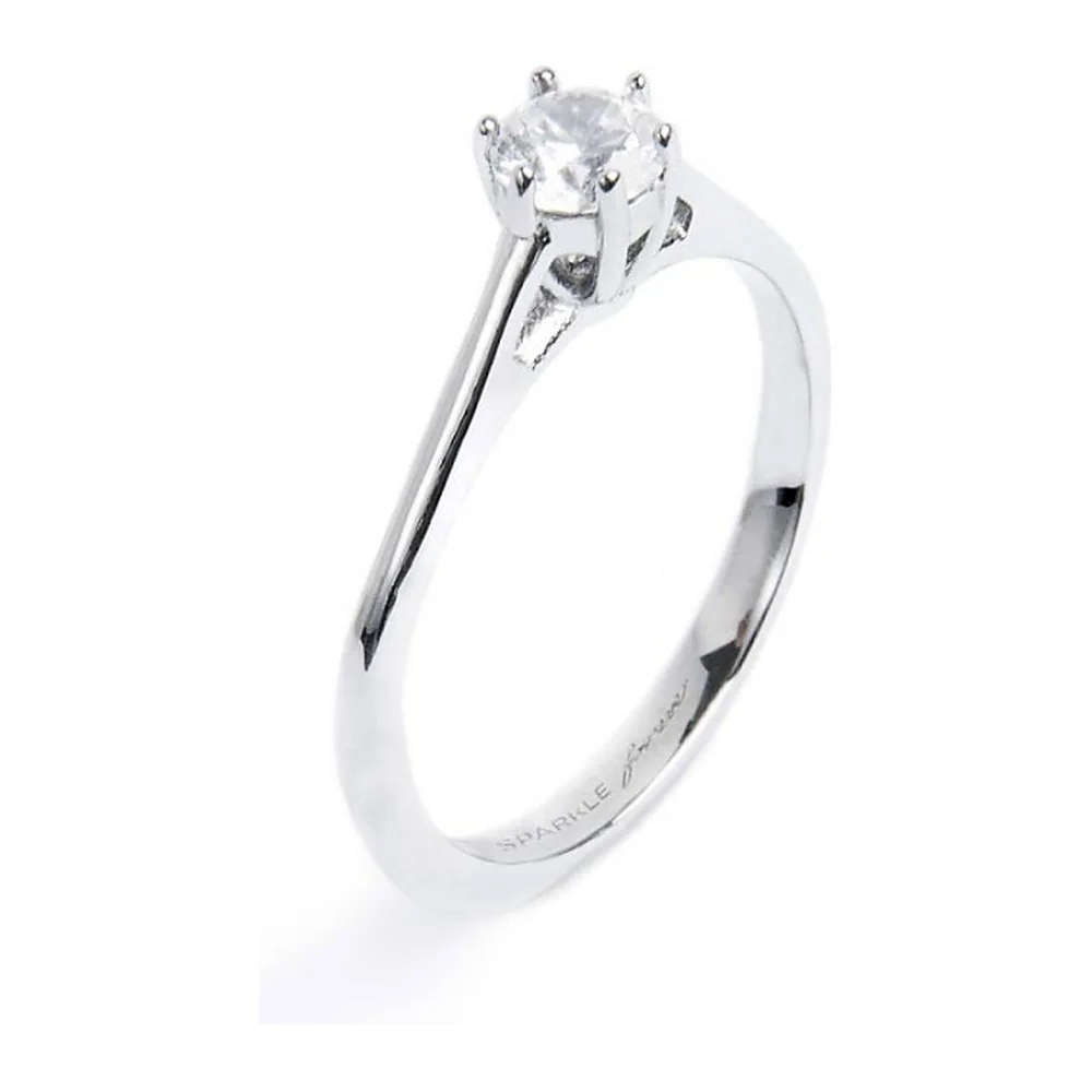 Anello Marlù solitario zircone 4,25mm
