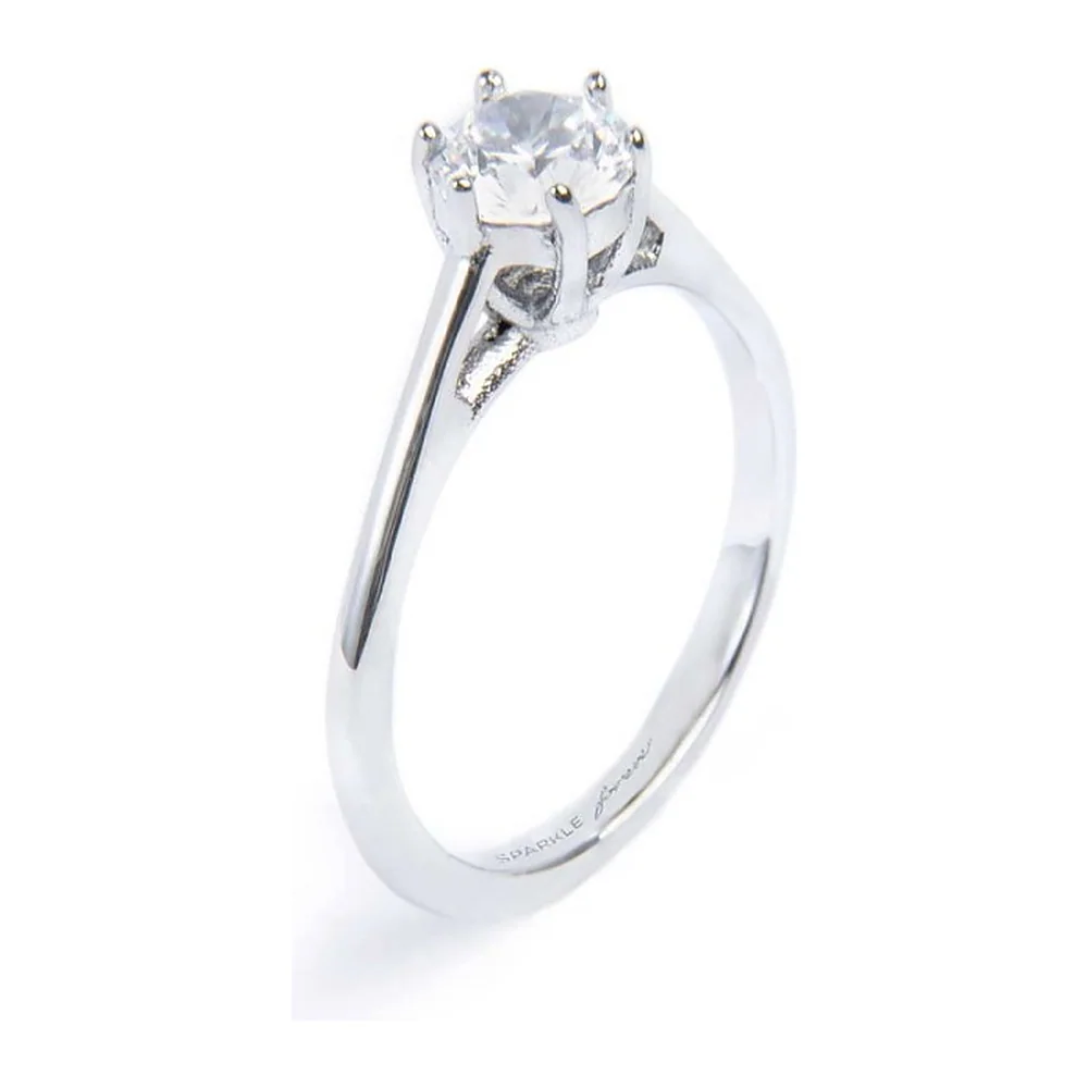 Anello Marlù solitario zircone 5,25mm