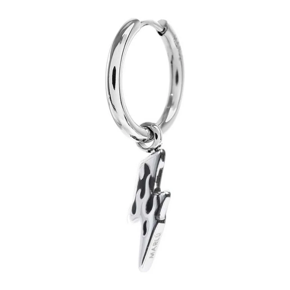 Orecchino Marlù cerchio 16mm fulmine pendente