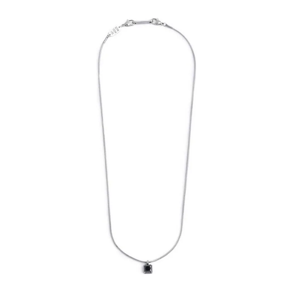 Collana Marlù pendente quadrato zircone — foto 2