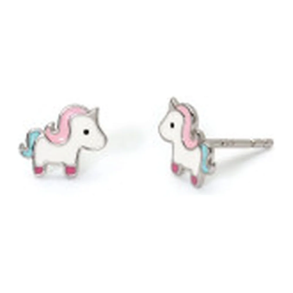 Orecchini Mabina Junior Unicorno Magico