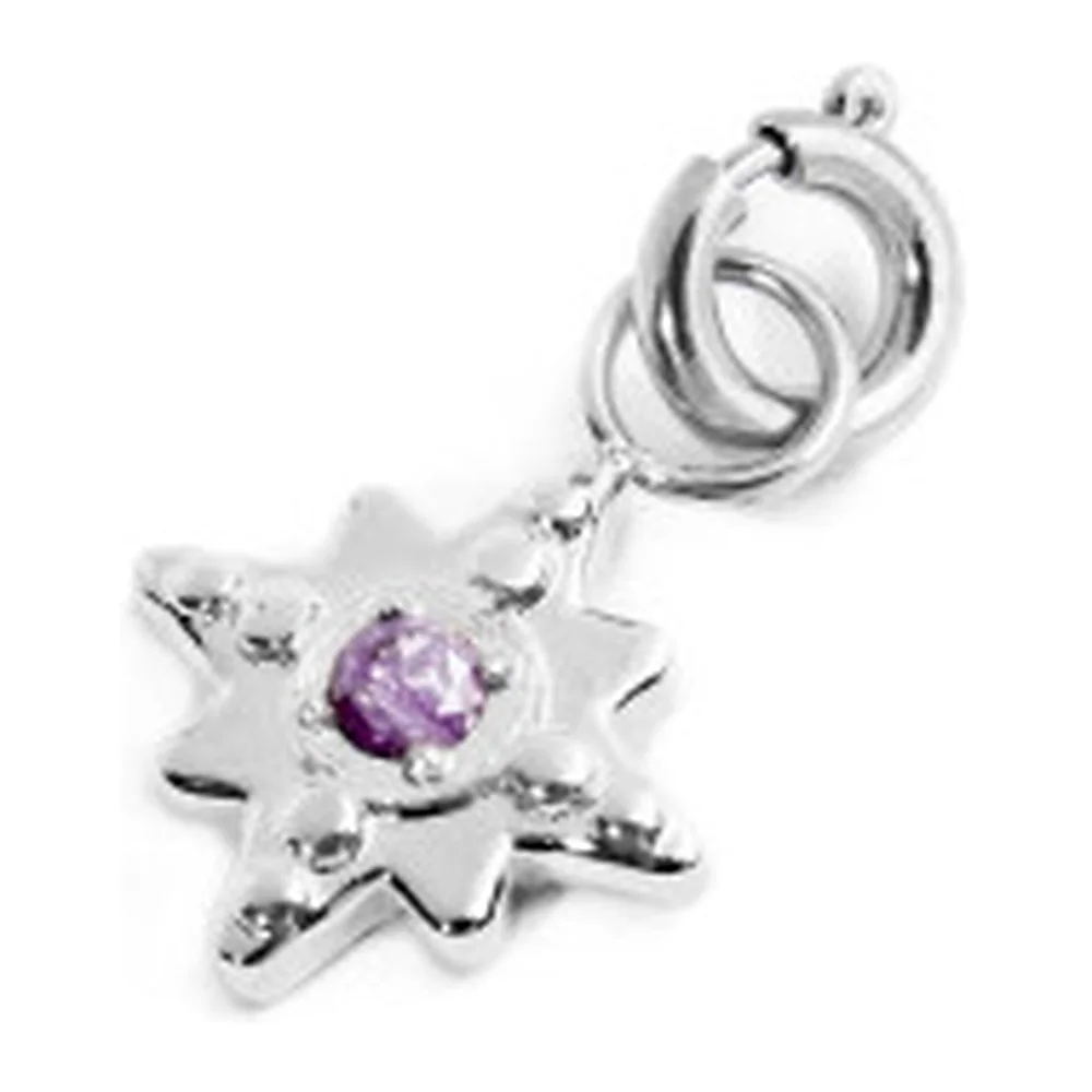 Charm Marlù symbols crystal rosa dei venti