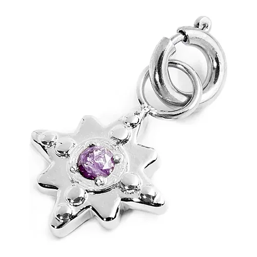 Charm Marlù symbols crystal rosa dei venti