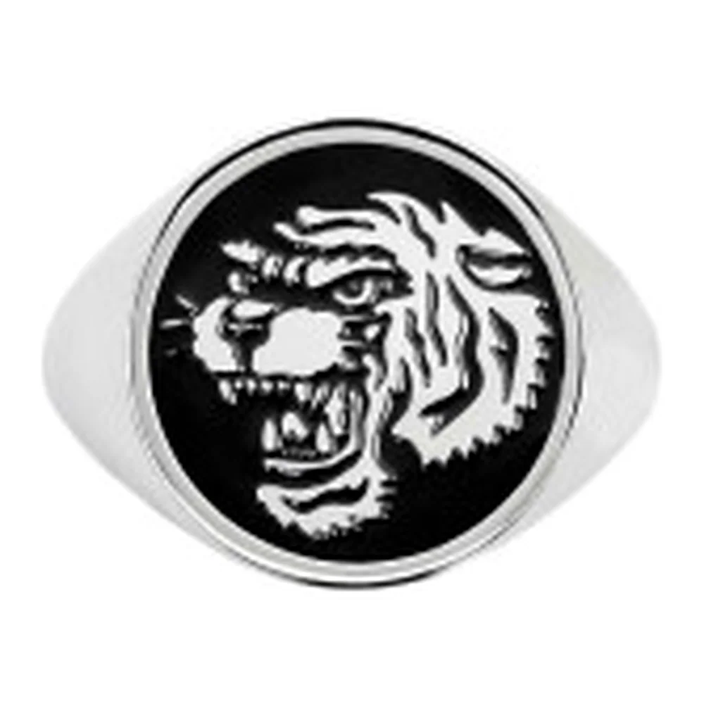 Piastrina tonda Marlù Symbols tigre