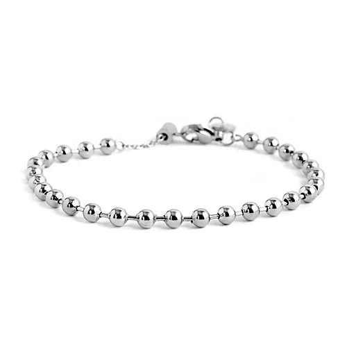 Bracciale Marlù maglia pallinata 4mm