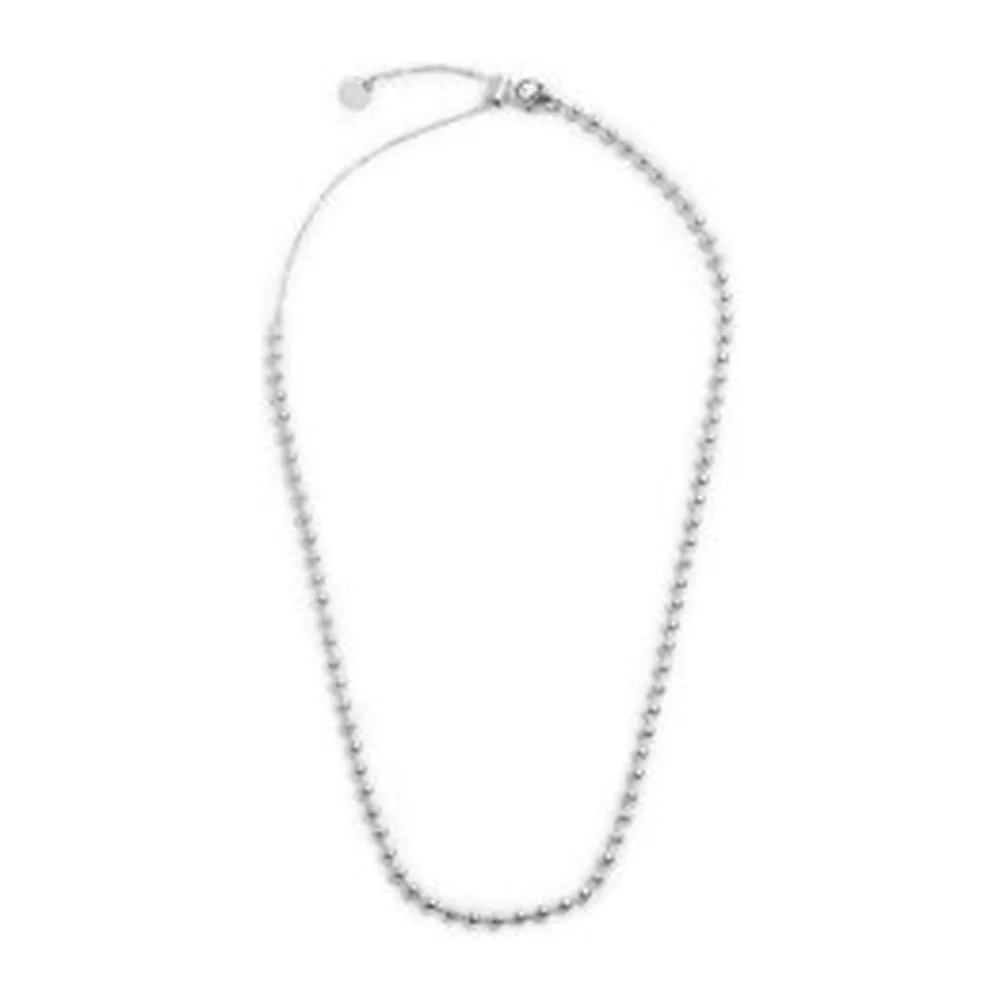 Collana Marlù 44cm maglia pallinata