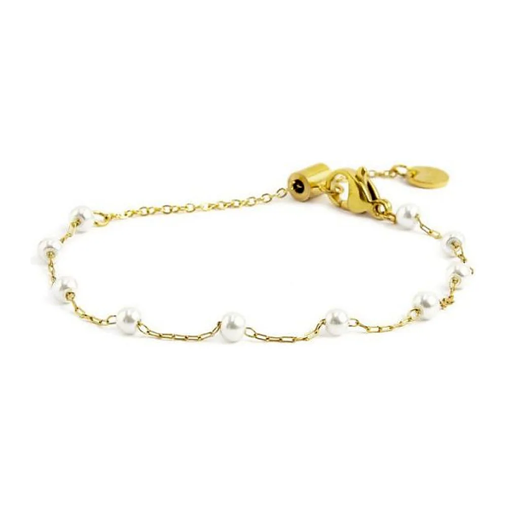 Bracciale Marlù maglia con perle