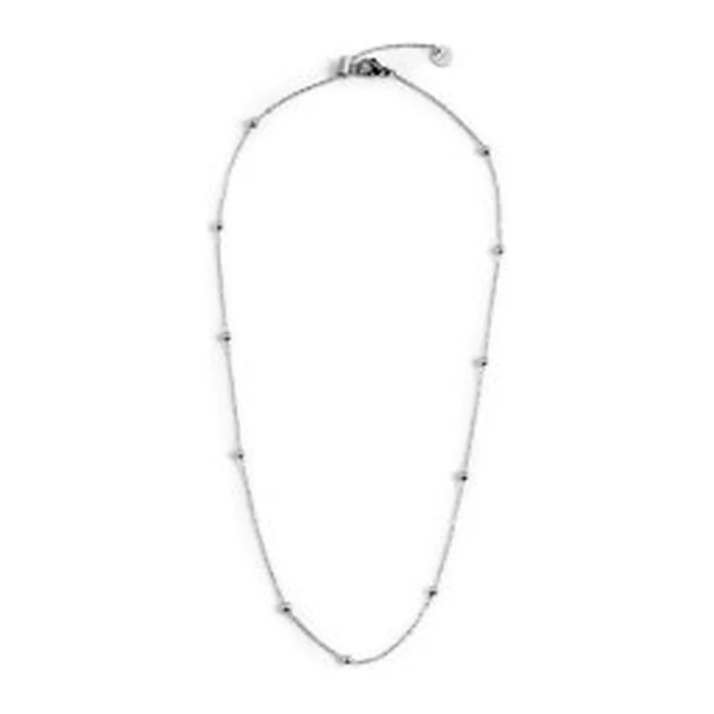 Collana Marlù 44cm maglia con sfere