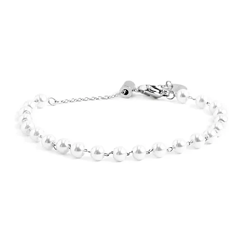 Bracciale Marlù maglia con perle 4,3mm