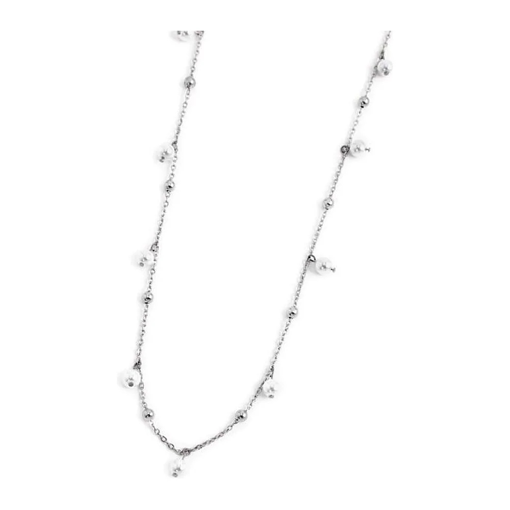 Collana Marlù 90cm maglia con perle 3,3mm — foto 2