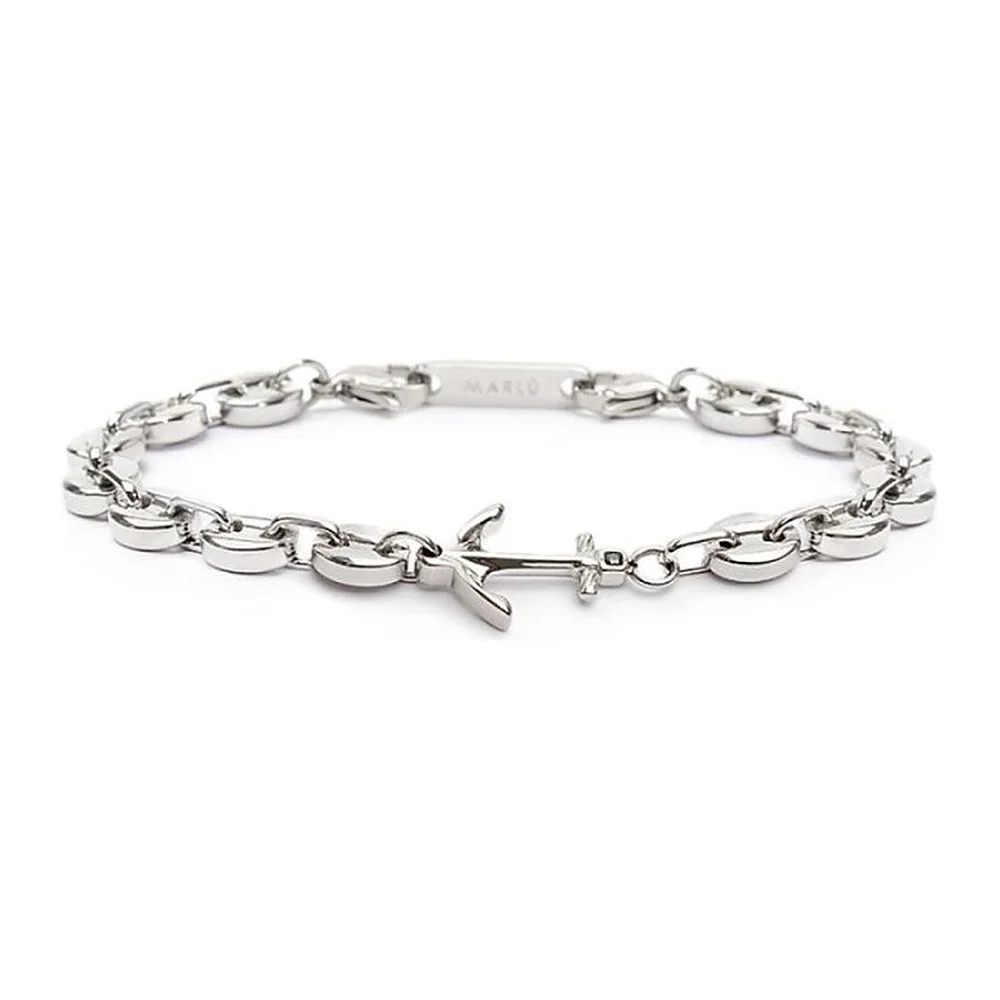 Bracciale Marlù ancora maglia marine