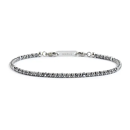 Bracciale Marlù con pietre sfaccettate e liscie