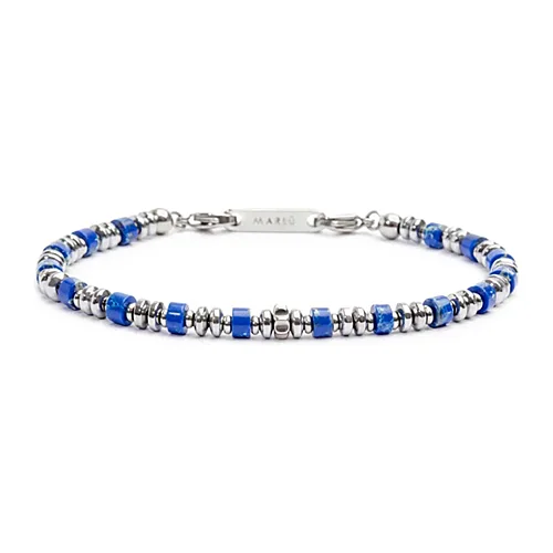 Bracciale Marlù con rondelle in pietra ed ematite