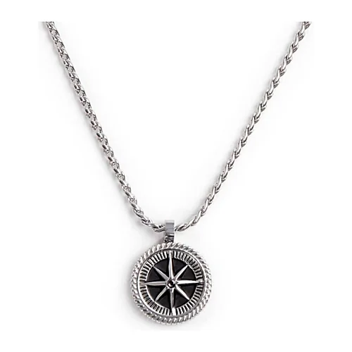 Collana Marlù pendente rosa dei venti