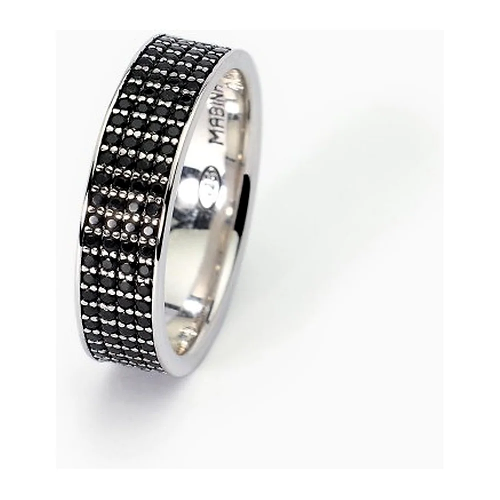Anello Mabina Black Code