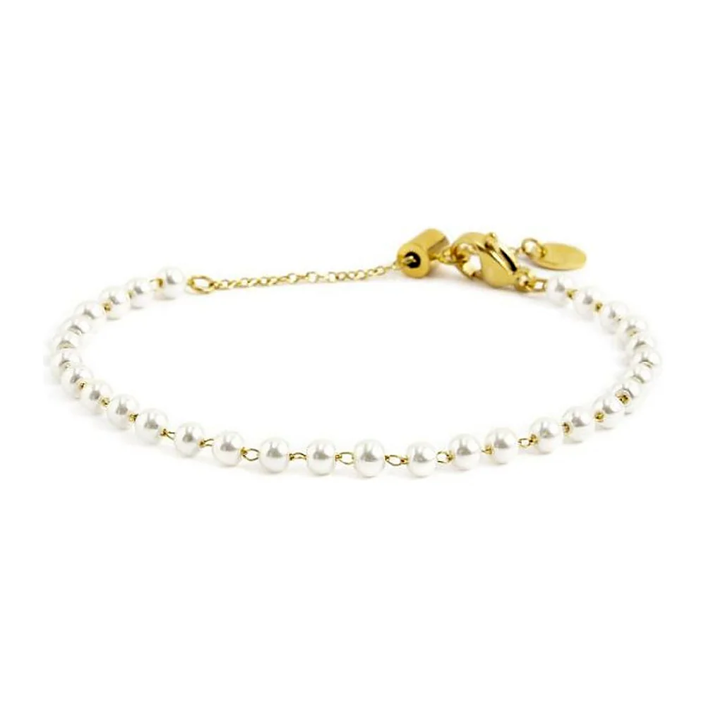 Bracciale Marlù maglia con perle 3,3mm