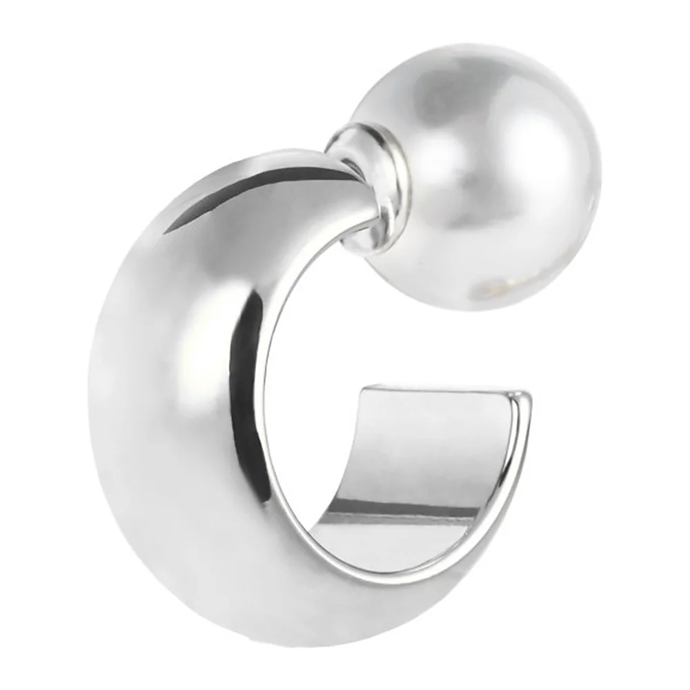 Orecchino Marlu cerchio aperto reversibile 18mm