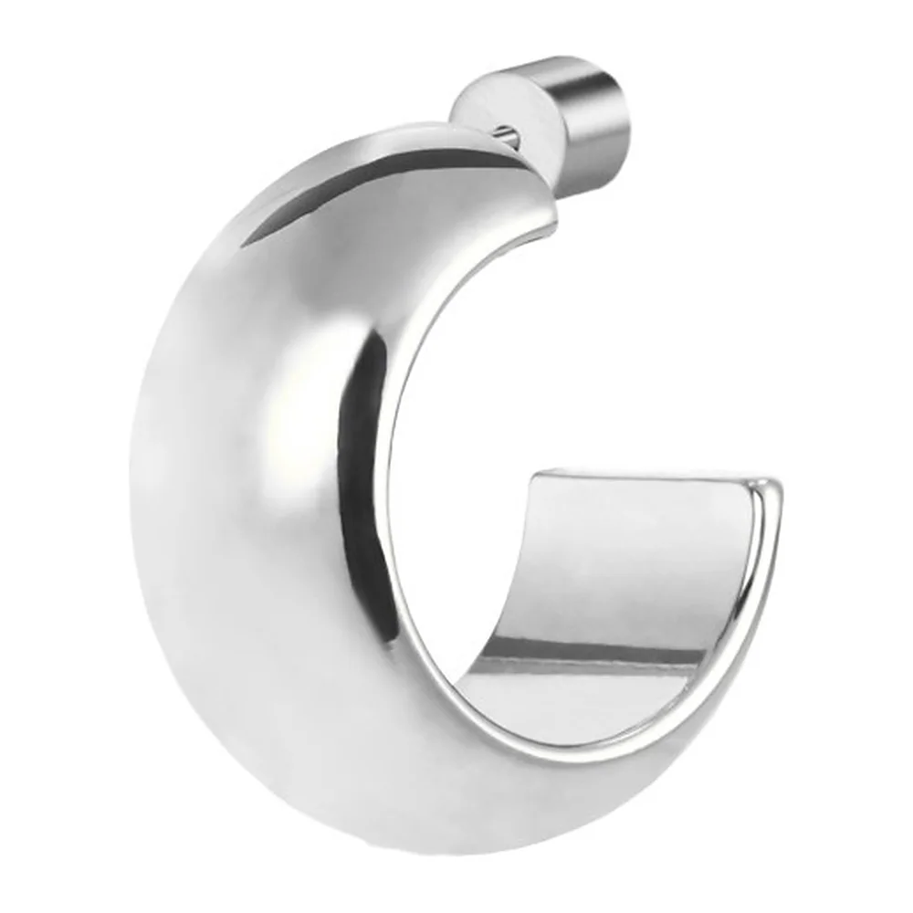 Orecchino Marlu cerchio aperto reversibile 18mm — foto 3