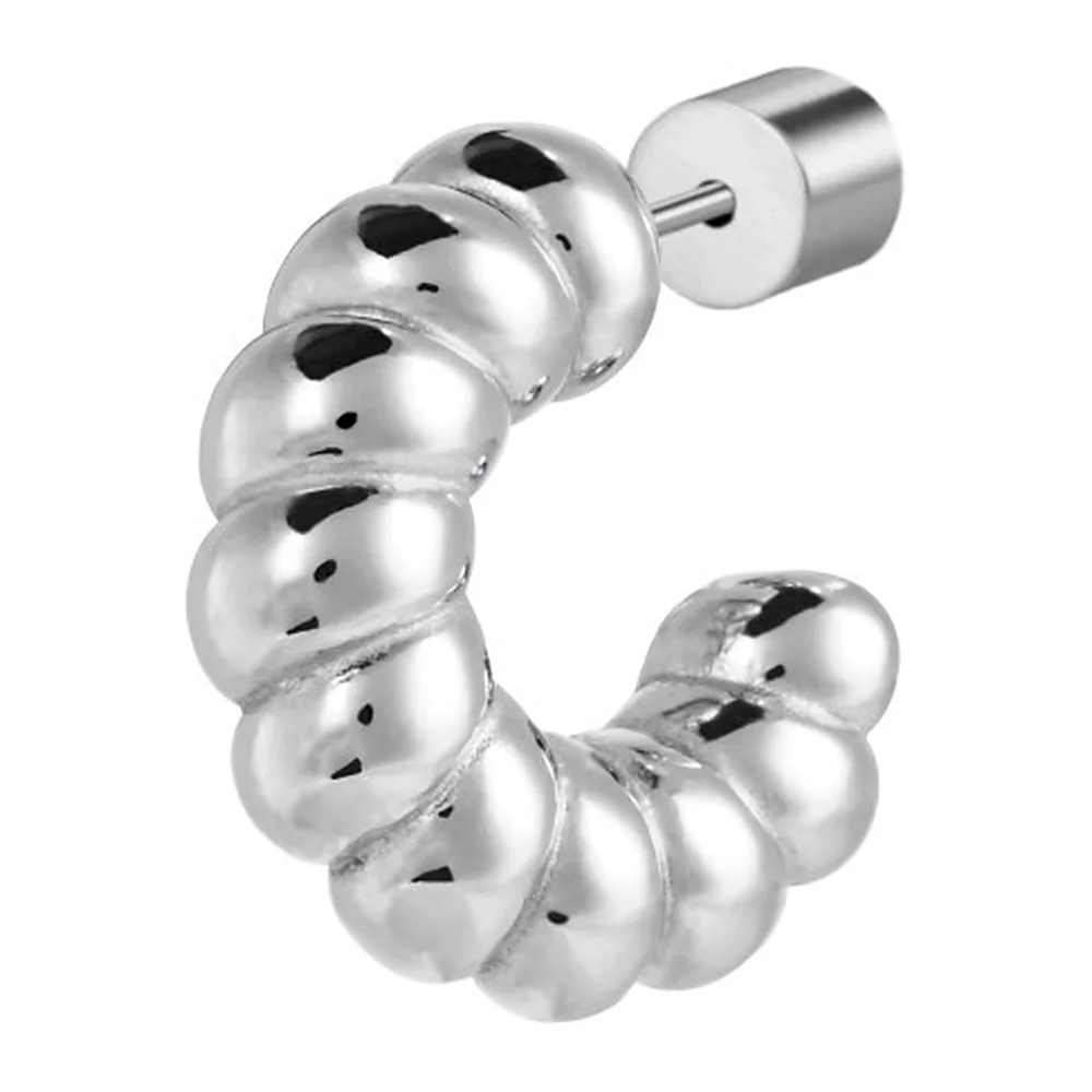 Orecchino Marlu cerchio aperto reversibile 18mm — foto 2