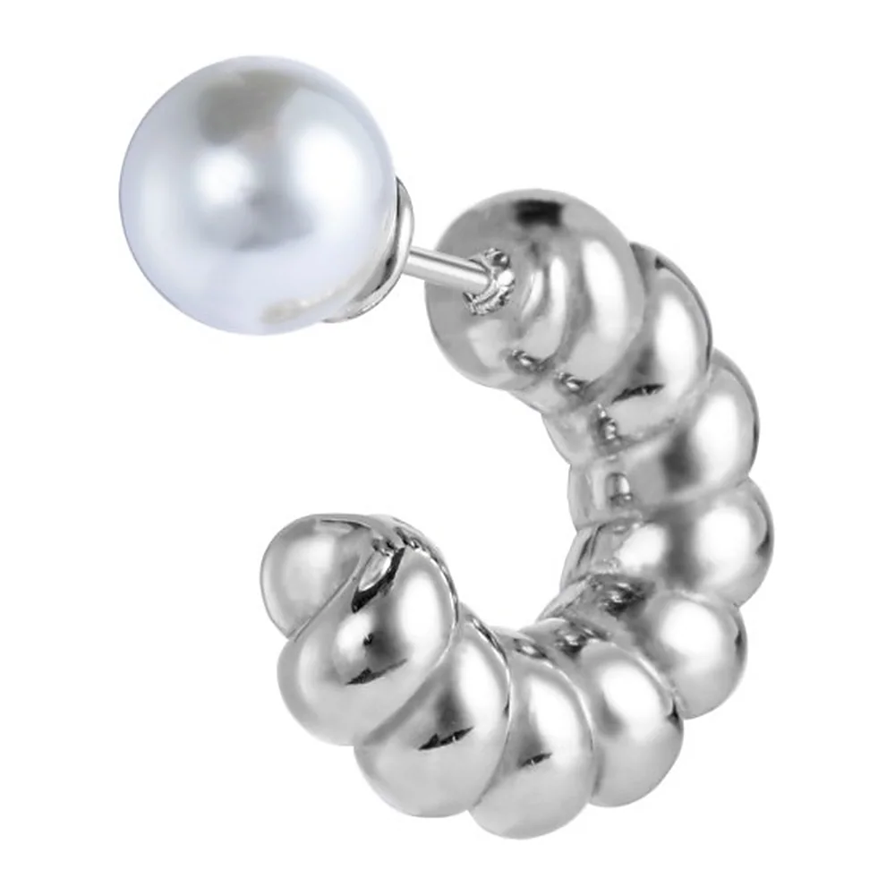 Orecchino Marlu cerchio aperto reversibile 18mm — foto 3