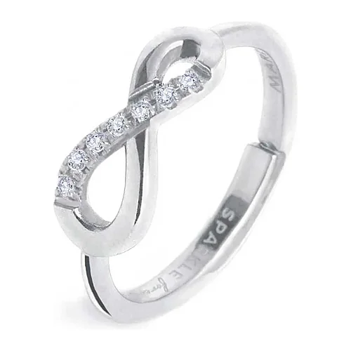 Anello Marlù Symbols infinito con zirconi