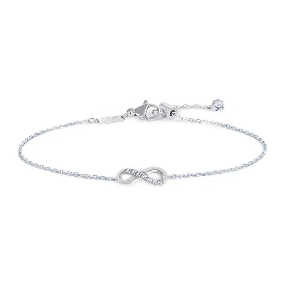 Bracciale Marlù Symbols infinito con zirconi