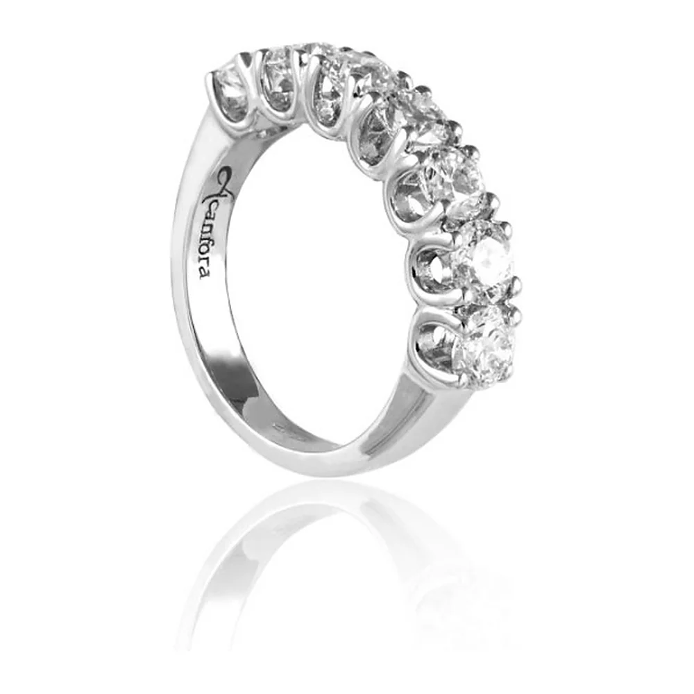 Anello Acanfora Riviere 7 brillanti AV093052