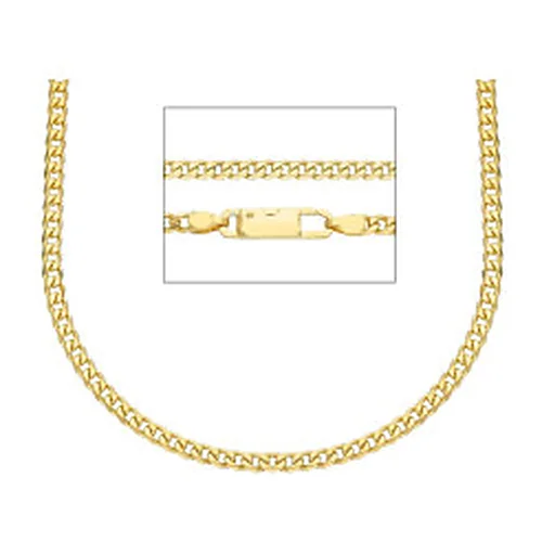 Catena Rossi Oro maglia grumetta compatta 3mm