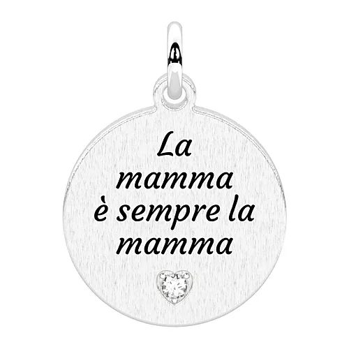 Charm Kidult Family mamma tondo 15mm
