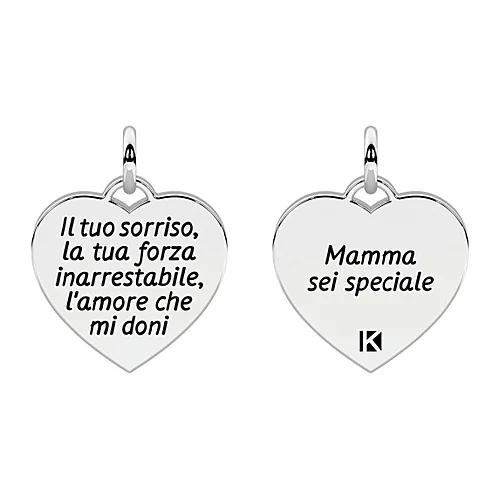 Charm Kidult Family mamma cuore 15mm