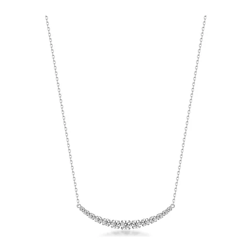 Collier Fancy maglia rolò zirconi scalari