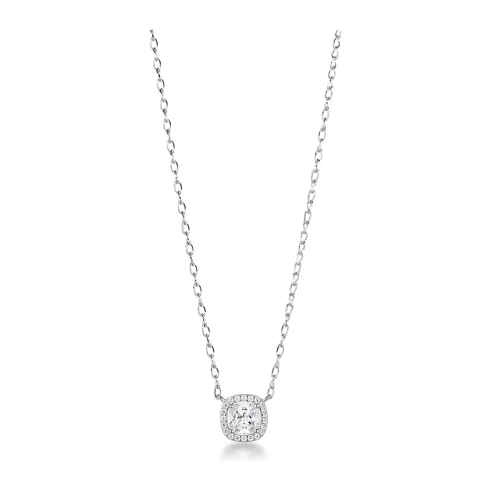 Girocollo Fancy maglia rolò e zircone cushion