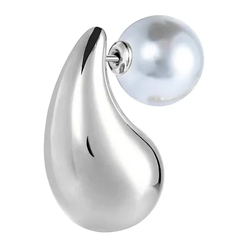 Orecchino Marlù lobo goccia 26mm reversibile