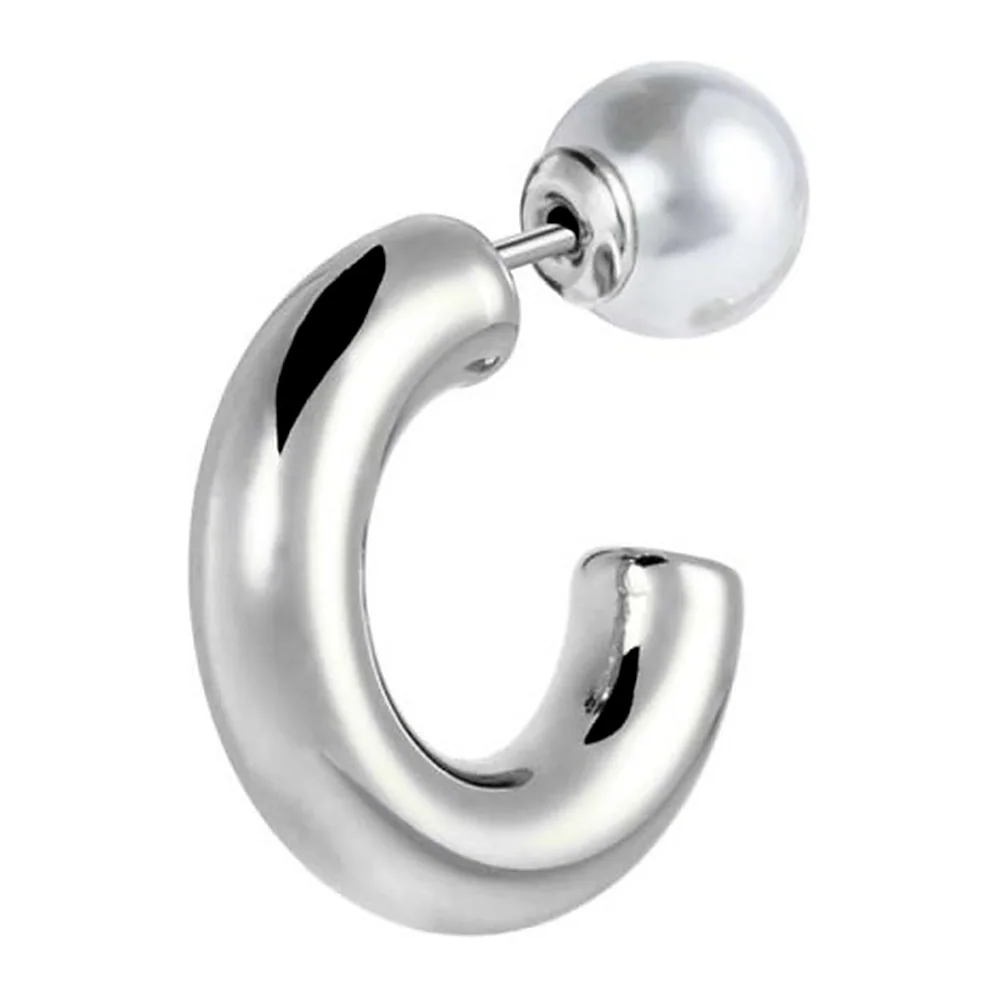 Orecchino Marlu cerchio aperto reversibile 19mm