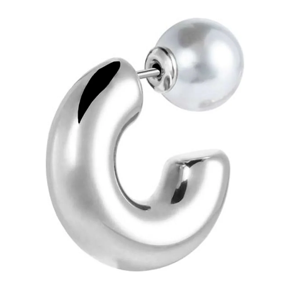 Orecchino Marlu cerchio aperto reversibile 22mm