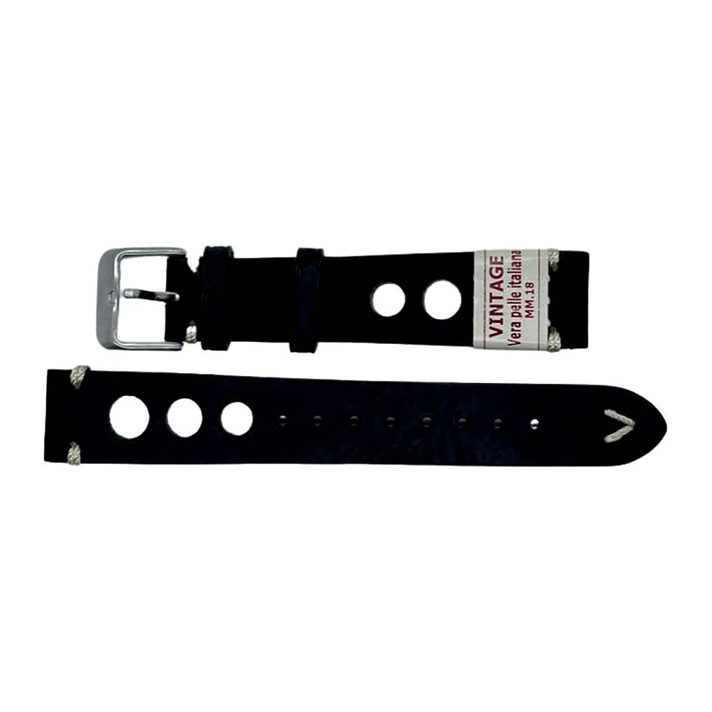 Cinturino 18mm pelle satinata racing — foto 2