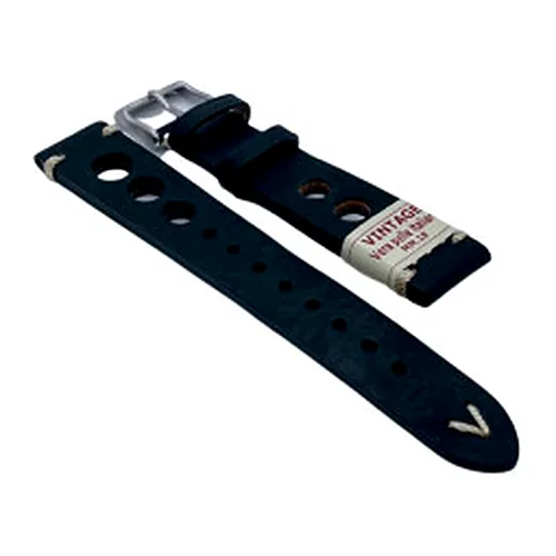 Cinturino 18mm pelle satinata racing